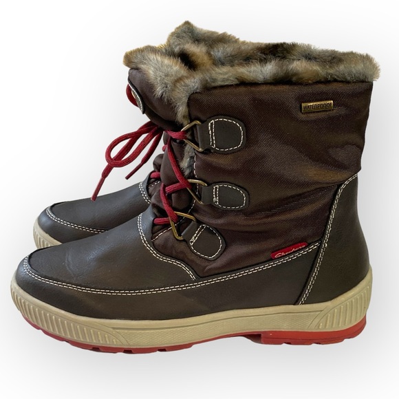 Skechers Women's Woodland Snow Boot Faux Fur Lined Lace Up Size 6 Light wear. - Picture 2 of 10